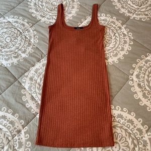 SHORT RUST DRESS